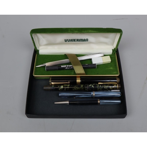 77 - Collection of pens to include Waterman