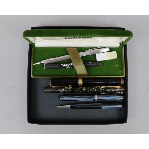 77 - Collection of pens to include Waterman