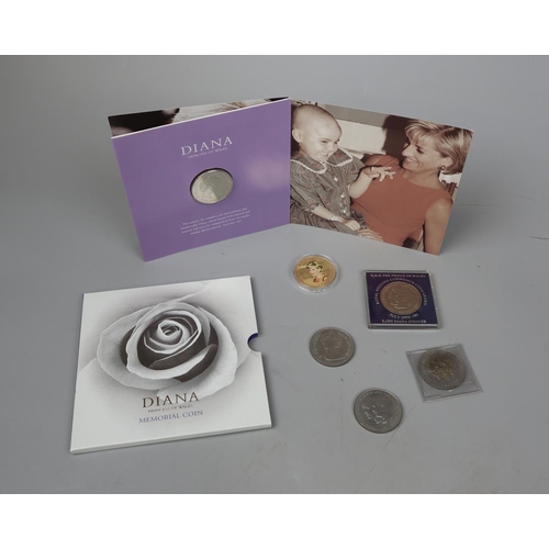 83 - Collection of commemorative coins - Diana Princess of Wales