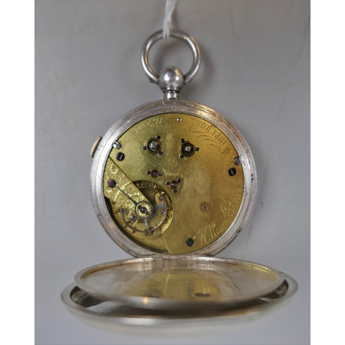 93 - Hallmarked silver pocket watch