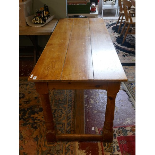 408 - Antique refectory table - Approx size: L: 180cm W: 68cm H: 72cm