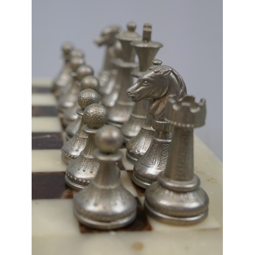 115 - Miniature vintage Italian chess set