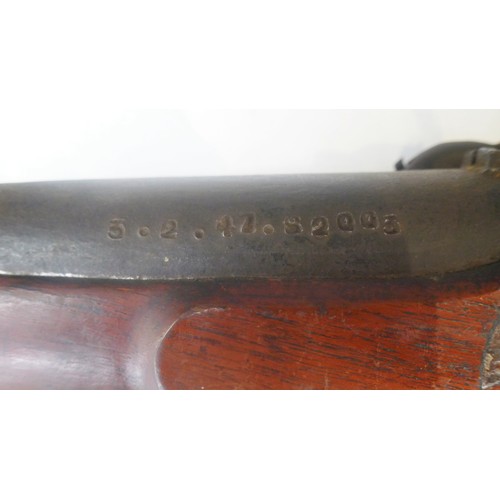 105 - Antique percussion fire rifle