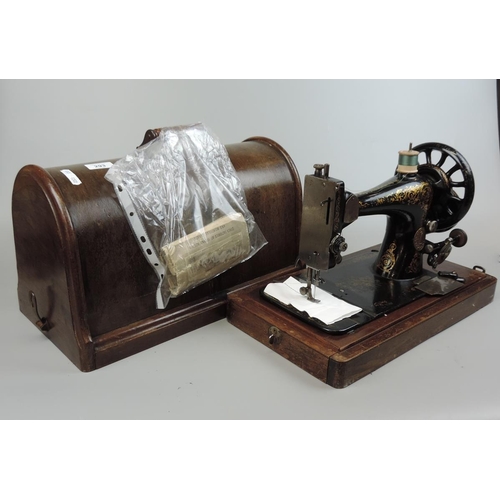 293 - Antique Singer sewing machine