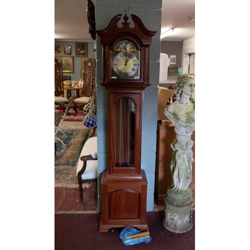 370 - Westminster chimming long case clock