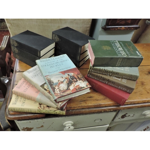 402 - Collection of Winston Churchill books 