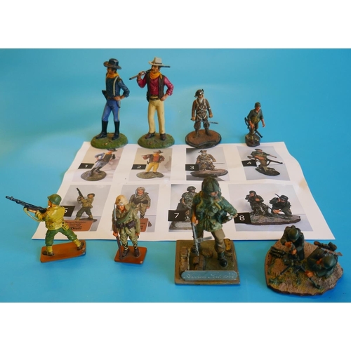 430 - Collection of Military figures to include Del Prada, Britain's etc