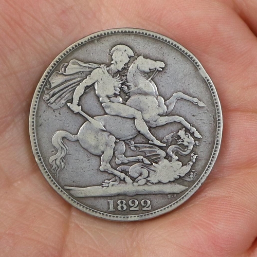 127 - Coin - George IV 1822 crown