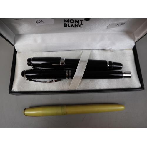 106 - 5 vintage fountain pens