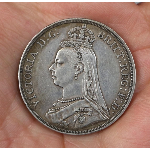 126 - Coin - Victoria 1887 crown