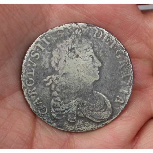 131 - Coin - Charles II 1672 crown