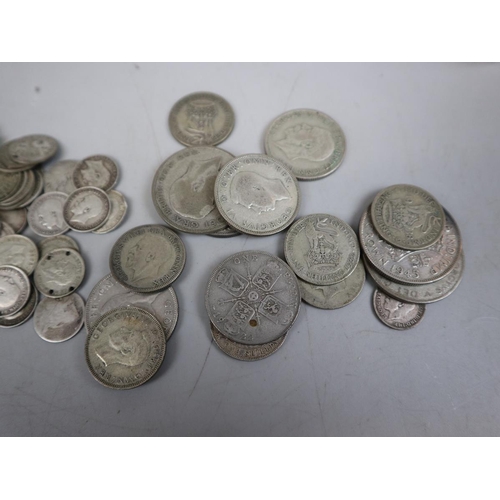 145 - Collection of silver coins