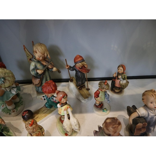 198 - Collection of Hummel figurines