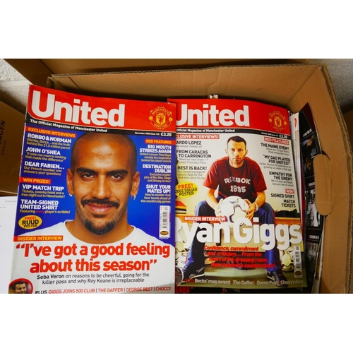 374 - Man United Supporters magazines 1996 - 2002