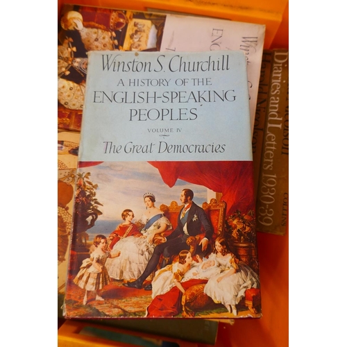 402 - Collection of Winston Churchill books 