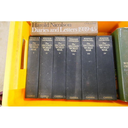 402 - Collection of Winston Churchill books 