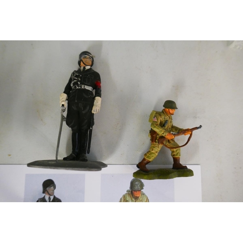 423 - Collection of military figures to include Del Prada, Britain's etc