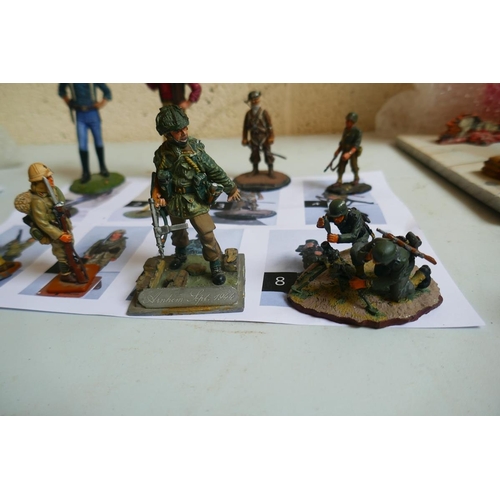 430 - Collection of Military figures to include Del Prada, Britain's etc