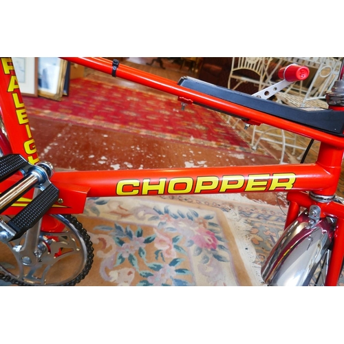 456 - MKII Raleigh Chopper Infrared in stunning as new condition restored with electronic siren