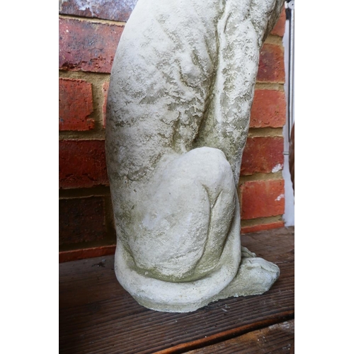 476 - Stone whipet - Approx height: 55cm