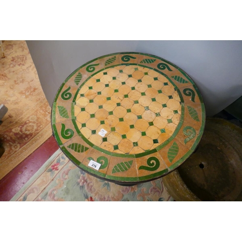 276 - Tiled garden table