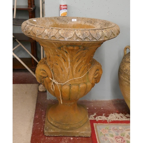 318 - Large stone planter - Approx height: 92cm