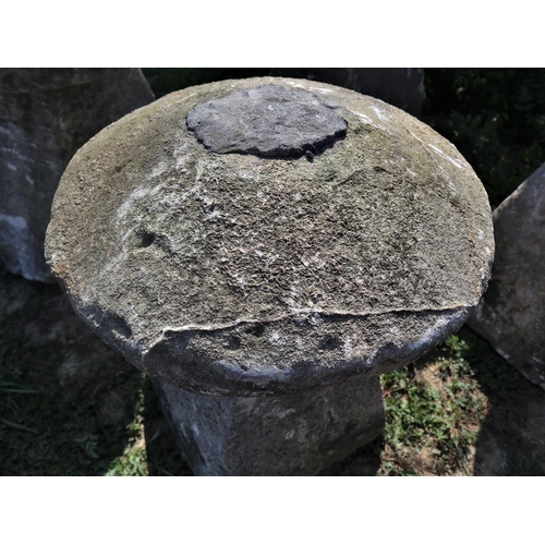 32 - Antique staddle stone