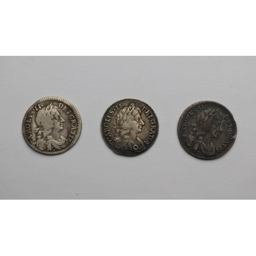 122 - 3 Charles II 1600s 4 pences