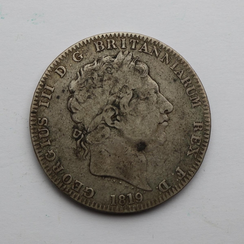 127 - George III 1819 crown