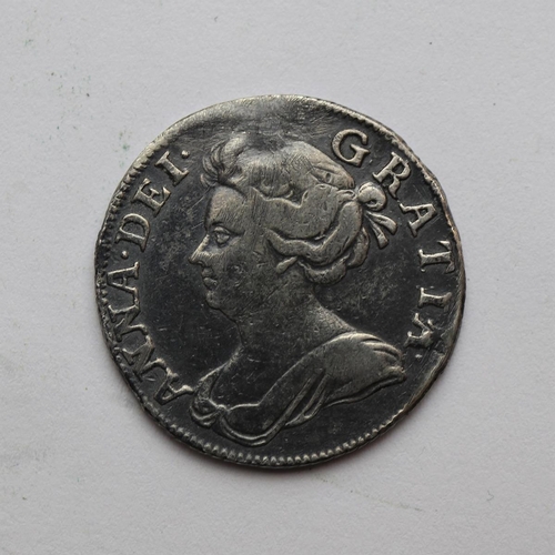 162 - Anne 1708 shilling