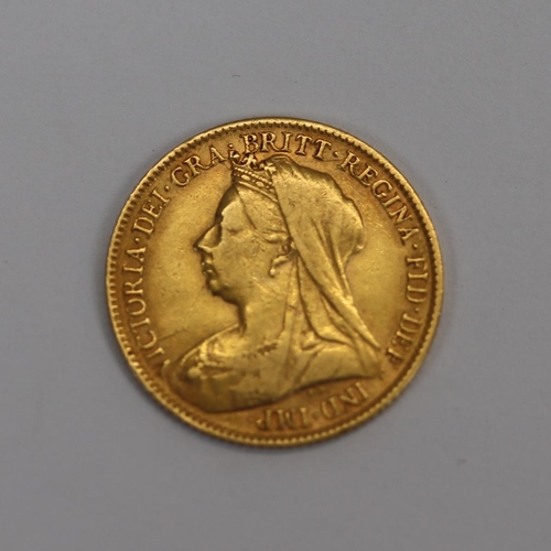 164 - 1894 half sovereign