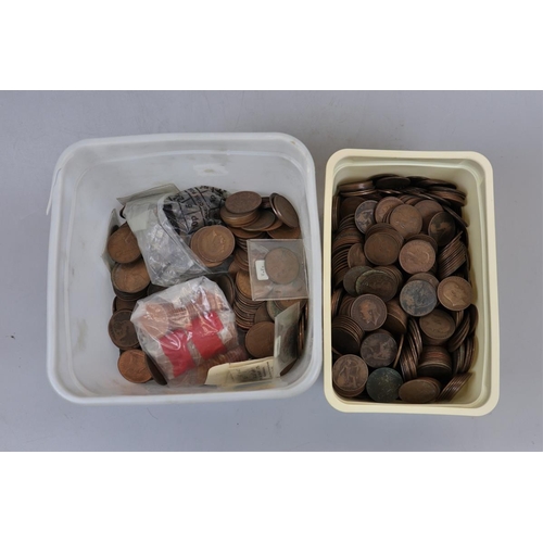 170 - Large collection of pennies