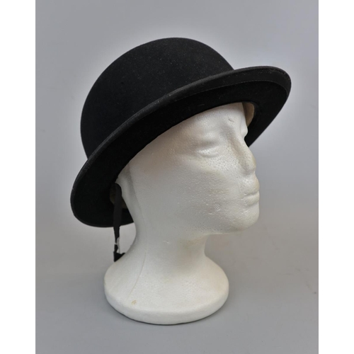 179 - Vintage Harry Hall bowler riding hat