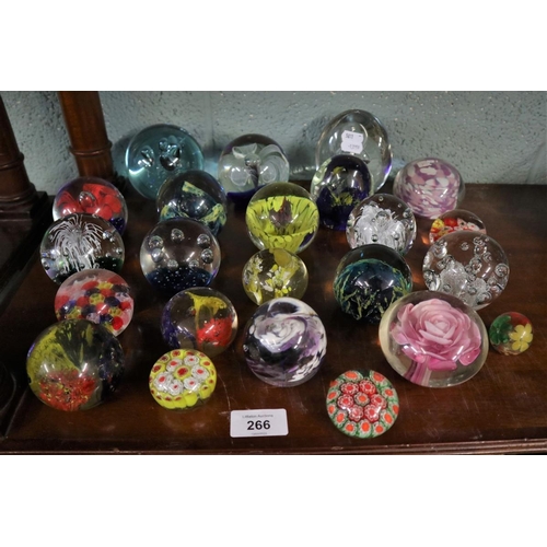 266 - Collection of paper weights