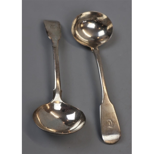 3 - Pair of hallmarked silver ladles - Approx weight 122g