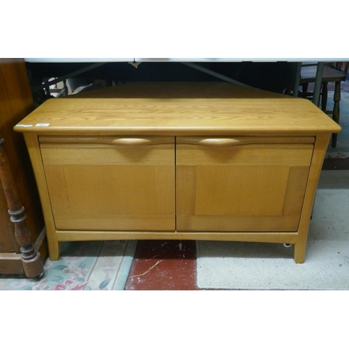 351 - Blonde Elm Ercol Corner media unit