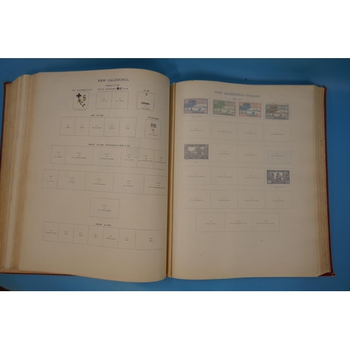 311 - Stamps - Foreign 1914 - 1930 in ideal printed album