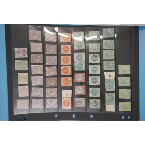 323 - Stamps - GB mainly QV-KE7 mint plue wedgwood booklet pane