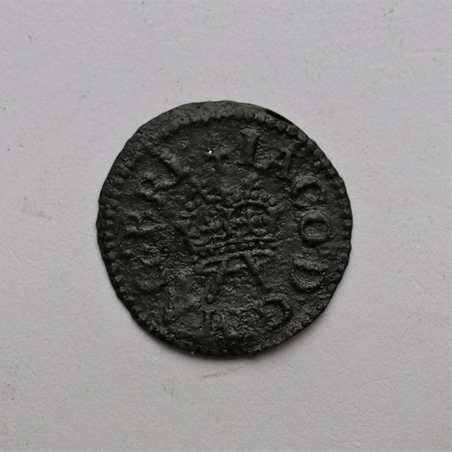 120 - James I tin farthing