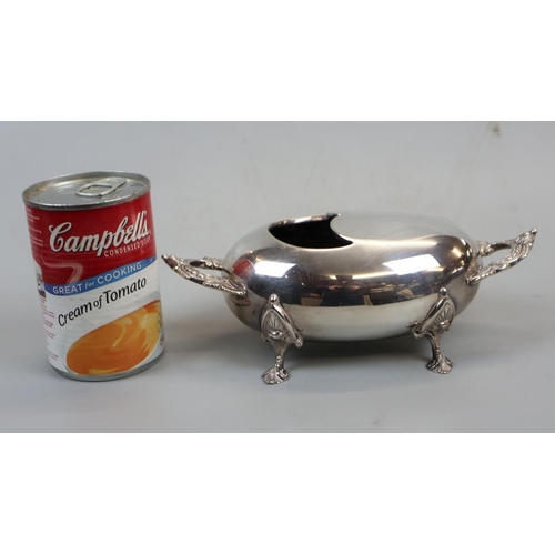 13 - Silver plated spoon warmer