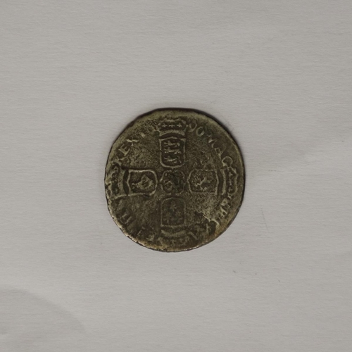 140 - William III 1696 sixpence