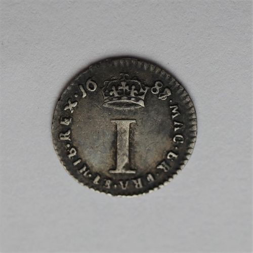 143 - James II 1688 silver maundy penny