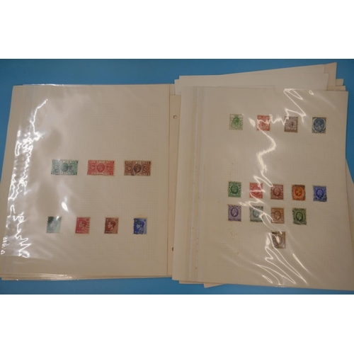 332 - Stamps - GB QV-KG6 on album pages