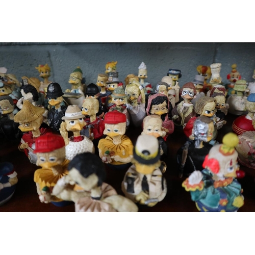 264 - Large collection of Eggbert figurines