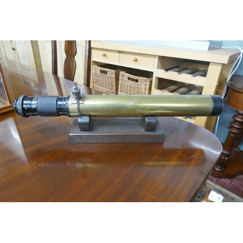 402 - Antique telescope by Ross of London