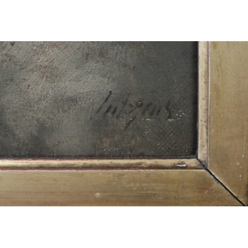 362 - Charles Augustus Henry Lutyens (1829-1915) Signed pair of oils on canvas - Cherubs (very slight dama... 