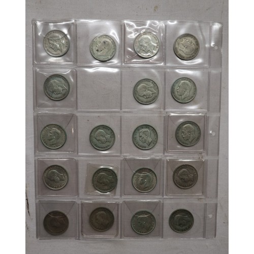 176 - Collection of mostly silver coins