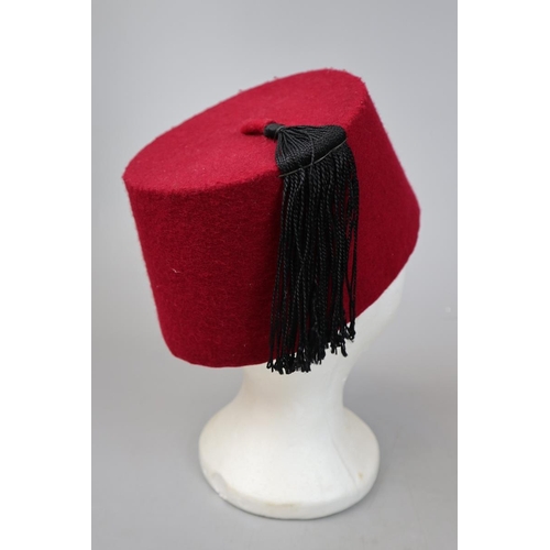 106 - Traditional red fez