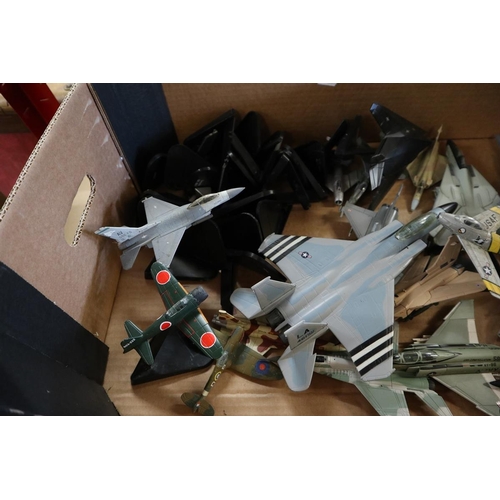 245 - Collection of scale military aircraft models