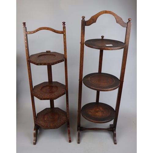 246 - 2 folding cake stands